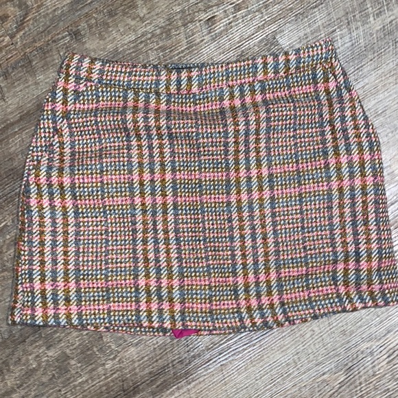 Plaid Mini Skirt - Picture 1 of 6